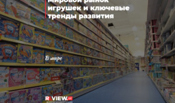 Мировой рынок игрушек и ключевые тренды развития