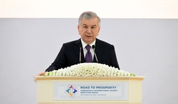 Выступление Президента Шавката Мирзиёева на III международном форуме «От бедности к процветанию»