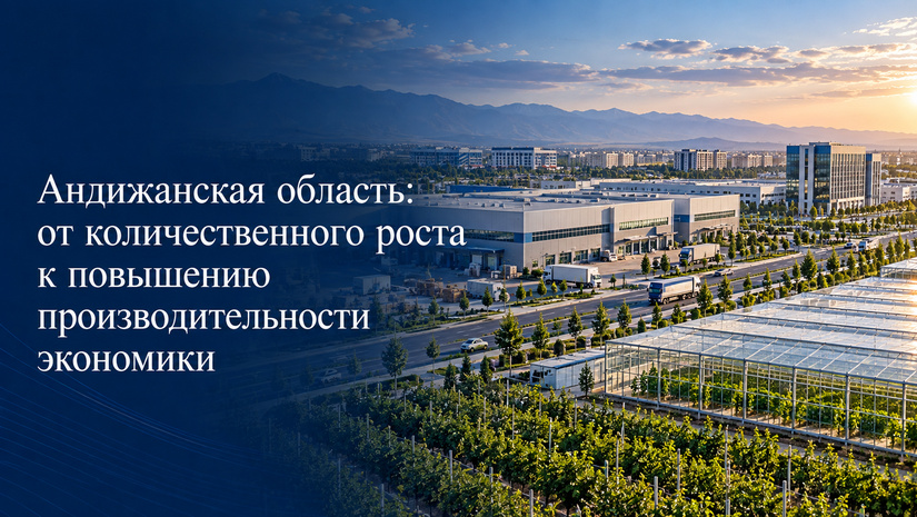 Андижанская область: от количественного роста к повышению производительности экономики