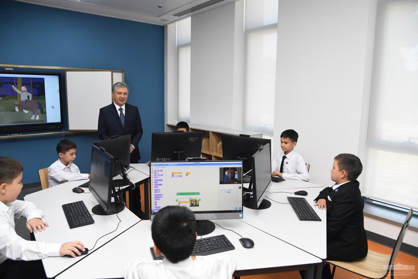 Президент открыл уникальное учебное заведение в Ташкенте