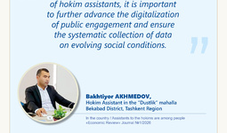 Assistants to the hokims are among people (