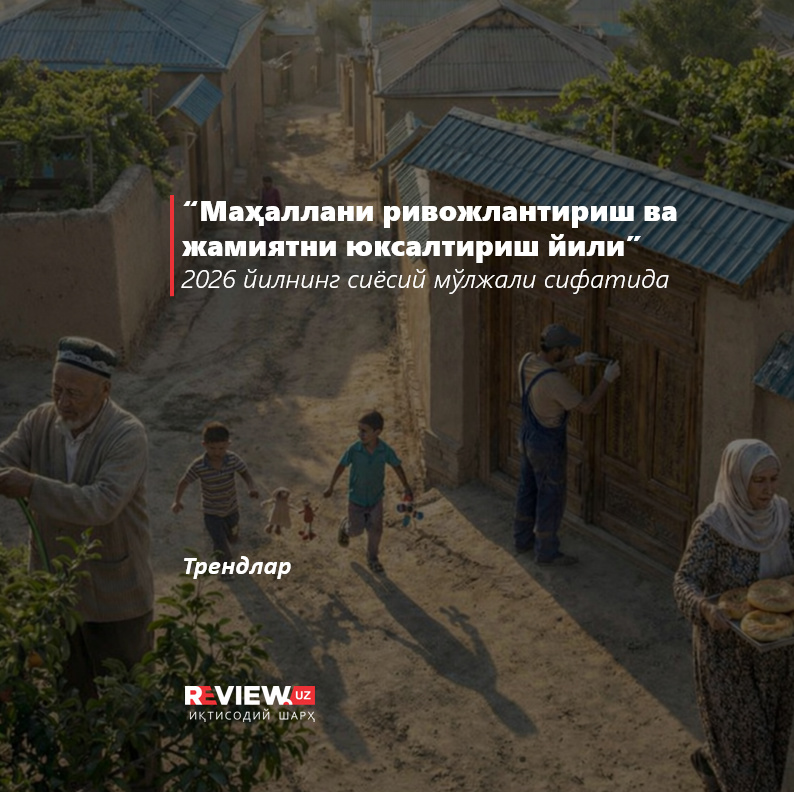 “Mahallani rivojlantirish va jamiyatni yuksaltirish yili”