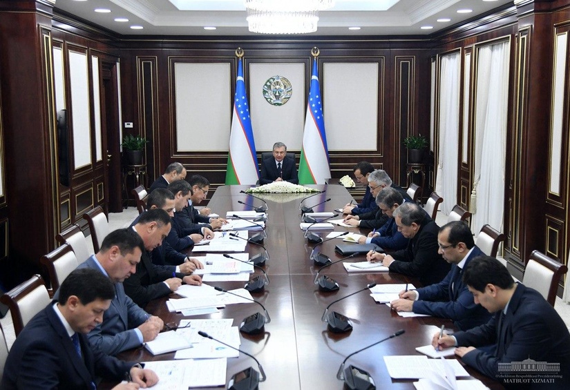 Шавкат Мирзиеев о нефтегазовой сфере:  Шавкат Мирзиеев о нефтегазовой сфере: