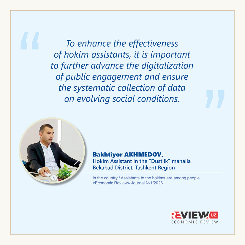 Assistants to the hokims are among people (