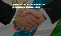 Узбекистан и Таджикистан в союзных отношениях