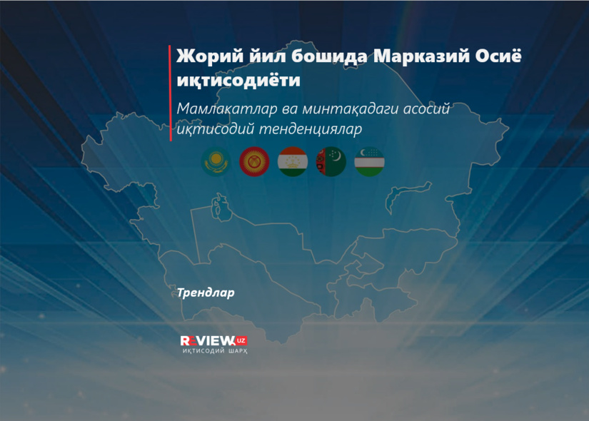 Joriy yil boshida Markaziy Osiyo iqtisodiyoti