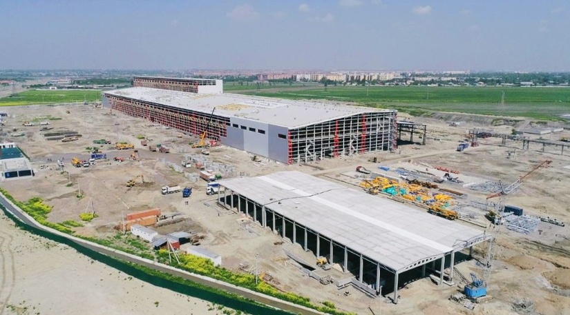 Российская ГК «МетПром» начала монтаж оборудования металлургического завода в Узбекистане Российская ГК «МетПром» начала монтаж оборудования металлургического завода в Узбекистане