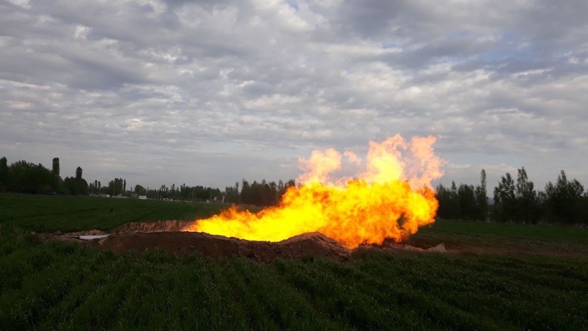 АО «Узбекнефтегаз» получил новый промышленный приток природного газа