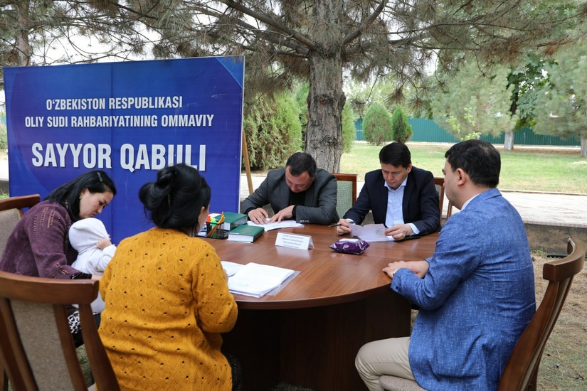 Sayyor qabullar: maqsad – insonlarning og‘irini yengil qilish Sayyor qabullar: maqsad – insonlarning og‘irini yengil qilish