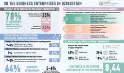 The impact of the coronavirus pandemic on the business enterprises in Uzbekistan
