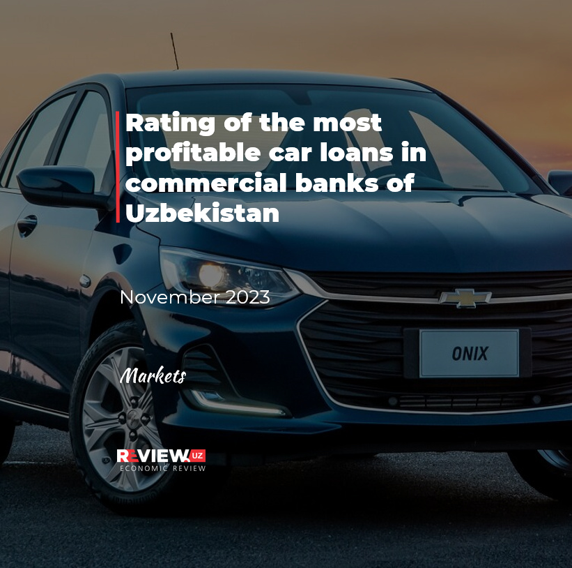 Rating of the most profitable car loans in commercial banks of Uzbekistan (November 2023)