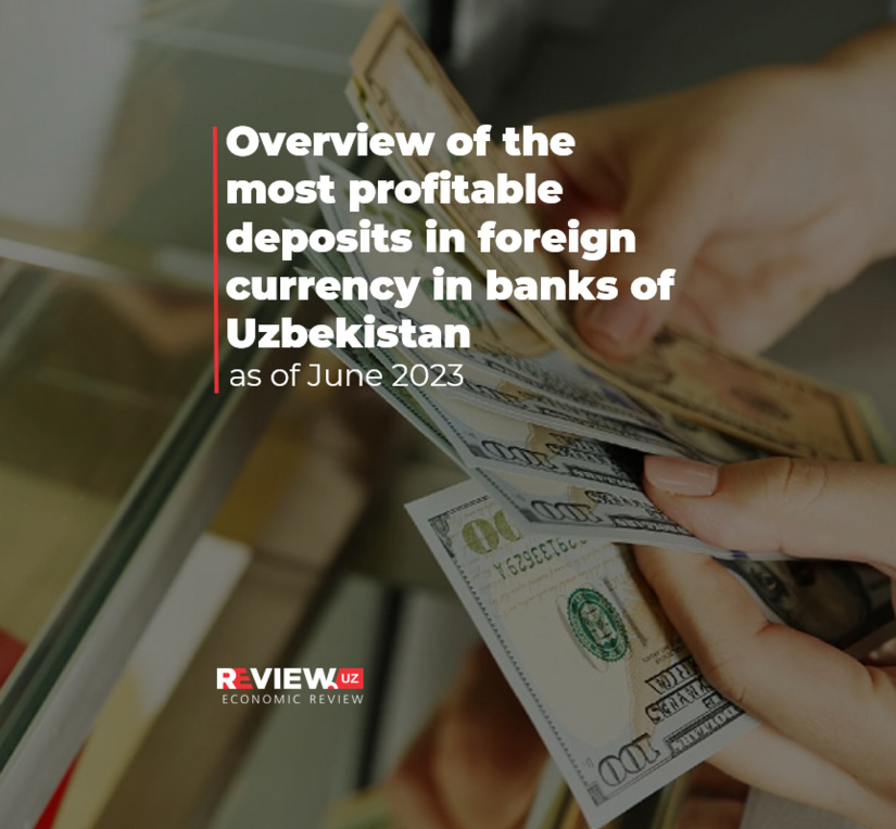 O‘zbekistondagi tijorat banklarida xorijiy valyutada jismoniy shaxslarga qulay omonatlar (2023 yil iyun) O‘zbekistondagi tijorat banklarida xorijiy valyutada jismoniy shaxslarga qulay omonatlar (2023 yil iyun)