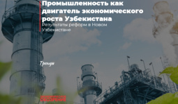 Промышленность как двигатель экономического роста Узбекистана