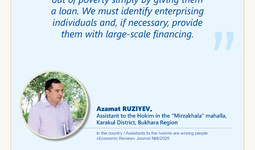 Assistants to the hokims are among people (