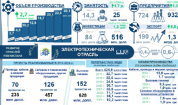 Инфографика: Развитие электротехнической отрасли Узбекистана в 2017-2024 гг. (+видео)