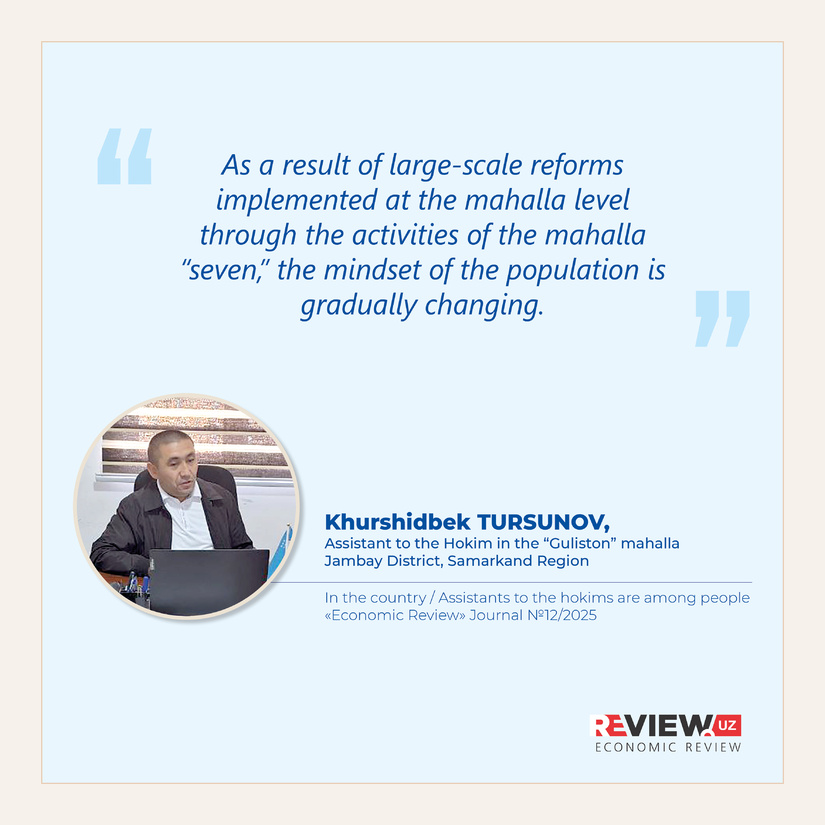 Assistants to the hokims are among people (