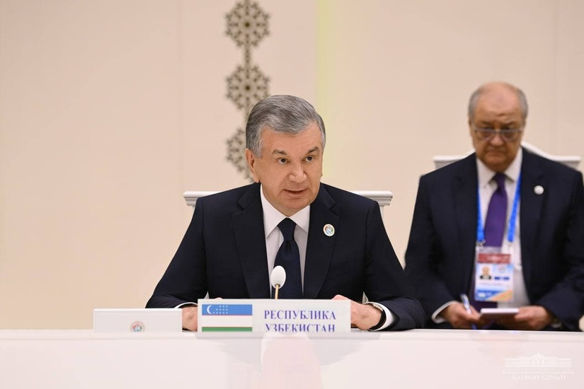 Shavkat Mirziyoyev Markaziy Osiyo davlatlari rahbarlarining uchinchi Maslahat uchrashuvida so‘zga chiqdi Shavkat Mirziyoyev Markaziy Osiyo davlatlari rahbarlarining uchinchi Maslahat uchrashuvida so‘zga chiqdi