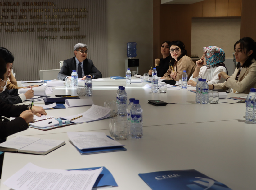 ЦЭИР провел открытую площадку в формате «Open Space» для обсуждения проблем гендерного равенства в Узбекистане