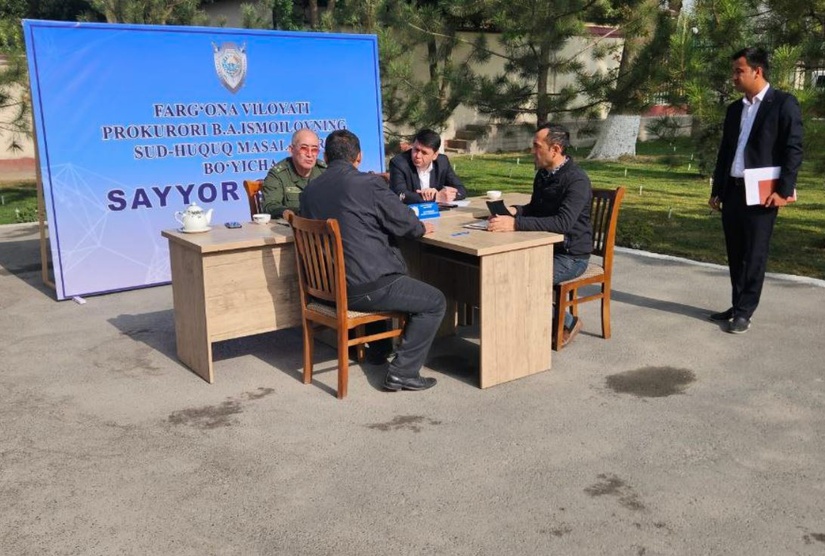 Sayyor qabul: yuzlab murojaatlar o‘z yechimini topdi Sayyor qabul: yuzlab murojaatlar o‘z yechimini topdi