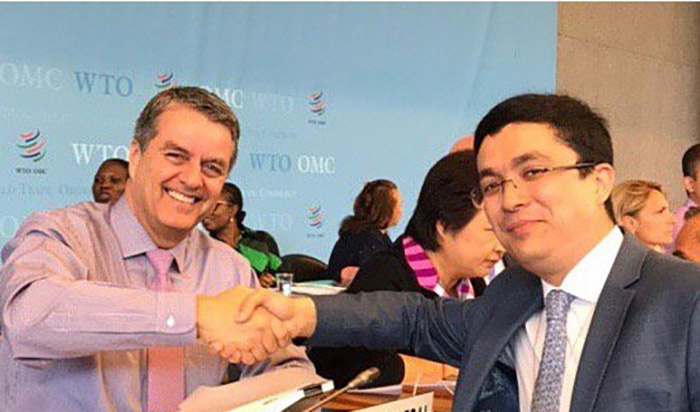 Узбекистан запустил официальный переговорный процесс по вступлению в ВТО Узбекистан запустил официальный переговорный процесс по вступлению в ВТО