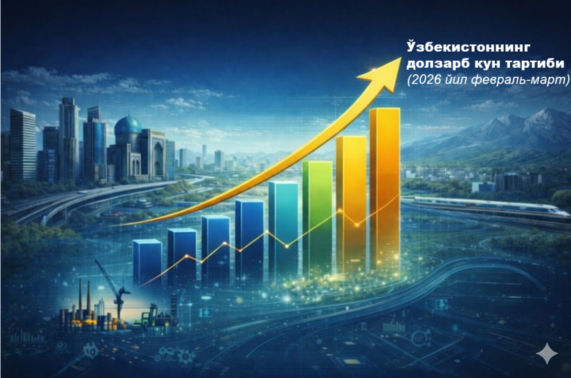Ўзбекистоннинг долзарб кун тартиби (2026 йил февраль-март)