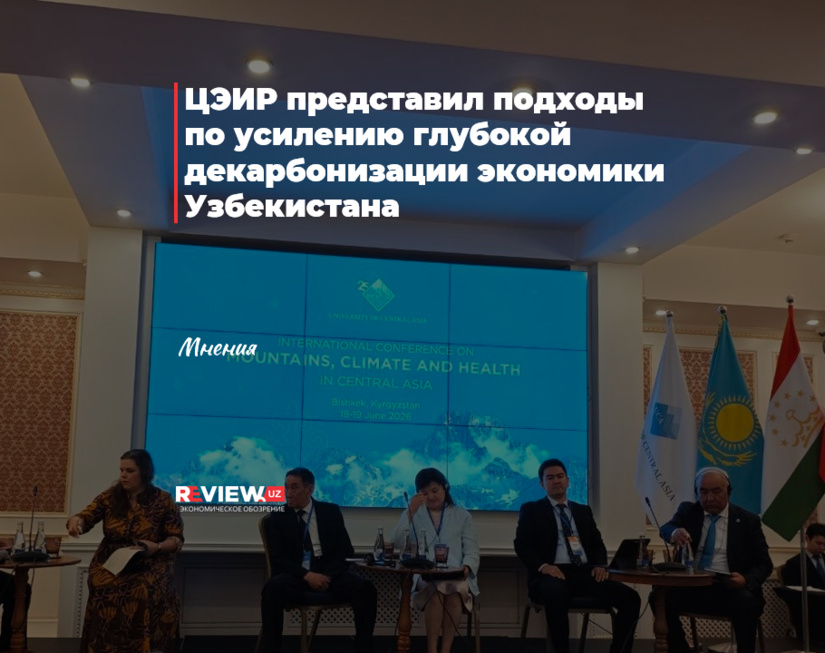 ЦЭИР обозначил ключевые направления глубокой декарбонизации экономики Узбекистана