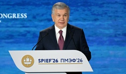 Выступление Президента Республики Узбекистан Шавката Мирзиёева на Петербургском международном экономическом форуме