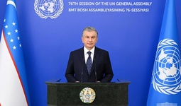 Выступление Президента Узбекистана Шавката Мирзиёева на 76-й сессии Генеральной Ассамблеи ООН