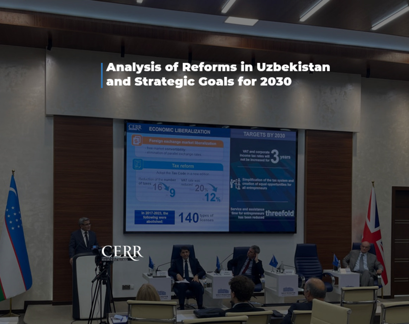 Analysis of Reforms in Uzbekistan and Strategic Goals for 2030 Analysis of Reforms in Uzbekistan and Strategic Goals for 2030