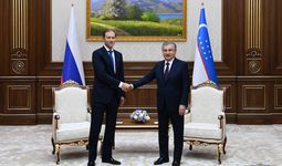 Президент Республики Узбекистан принял делегацию России