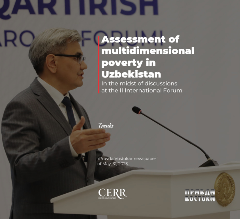 Assessment of multidimensional poverty in Uzbekistan