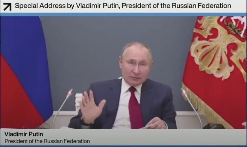 Владимир Путин в Давосе заявил о растущей проблеме социального расслоения в мире