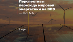 Перспективы перехода мировой энергетики на ВИЭ — IRENA