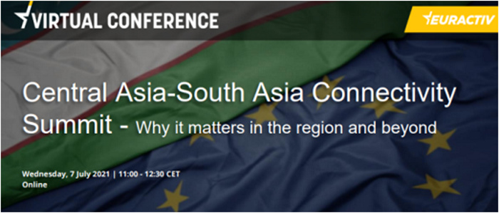 Состоится виртуальная конференция по взаимосвязанности Центральной и Южной Азии