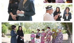 Ziroat Mirziyoyeva Sardoba voqeasidan jabr ko‘rgan aholi bilan uchrashdi