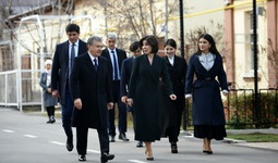 Prezident Shavkat Mirziyoyev saylovda ovoz berdi