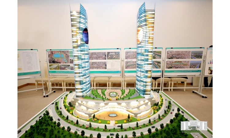 В Ташкенте построят башни-близнецы высотой 230 метров