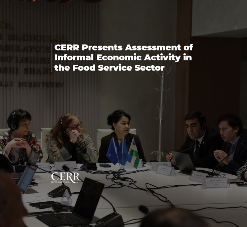 CERR Presents Assessment of Informal Economic Activity in the Food Service Sector