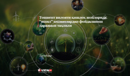 Тошкент вилояти қишлоқ жойларида “яшил” хизматлардан фойдаланиш даражаси таҳлили