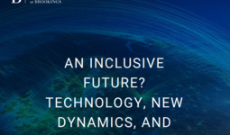 Инклюзивное будущее? Технологии, новая экономическая динамика и вызовы политики