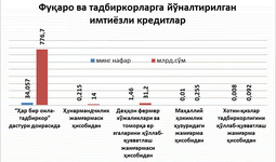 Бухоро вилоятида 2022 йилнинг январь-декабрь ойларида оилавий тадбиркорлик дастурлари доирасида амалга оширилган ишлар таҳлили