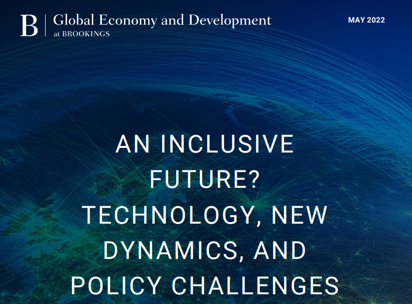 Инклюзив келажак? Технология, янги динамика ва сиёсат масалалари Инклюзив келажак? Технология, янги динамика ва сиёсат масалалари