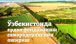 Ўзбекистонда ердан фойдаланиш самарадорлигини ошириш
