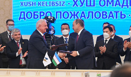 Абдулла Арипов Қозондаги ЕОИИ саммитида сўзга чиқиб, ҳамкорлик меморандумини имзолади