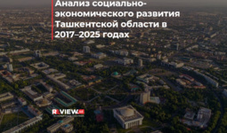Анализ социально-экономического развития Ташкентской области в 2017–2025 годах