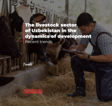 The livestock sector of Uzbekistan in the dynamics of development