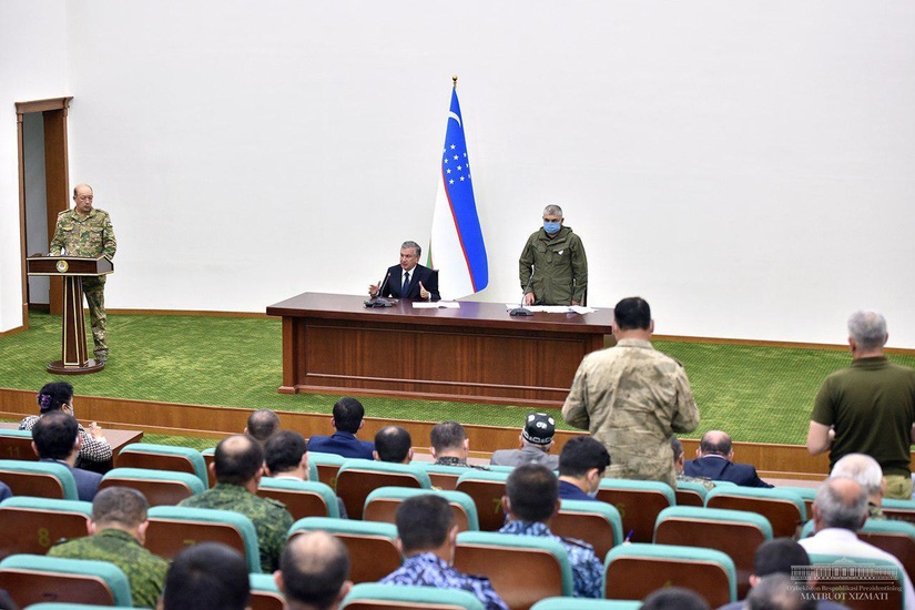 Sirdaryoda Shavkat Mirziyoyev ishtirokida yuz bergan favqulodda hodisa yuzasidan yig‘ilish o‘tkazildi Sirdaryoda Shavkat Mirziyoyev ishtirokida yuz bergan favqulodda hodisa yuzasidan yig‘ilish o‘tkazildi
