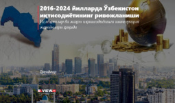 2016-2024 yillarda O‘zbekiston iqtisodiyotining rivojlanishi