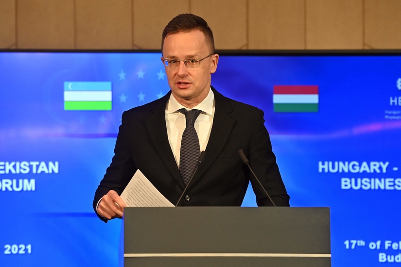 FM Szijjártó Praises Cooperation between Hungary and Uzbekistan FM Szijjártó Praises Cooperation between Hungary and Uzbekistan