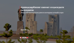 Қашқадарёнинг саноат соҳасидаги салоҳияти